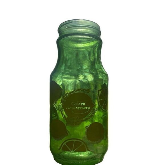 Vintage glass anchor hocking lemonade jar - Picture 4 of 4